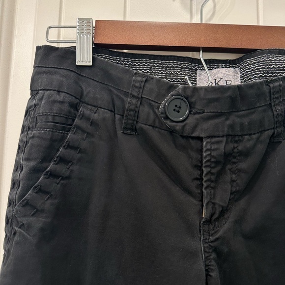 BKE Buckle Black Wide Leg Low Rise Y2K Fashion 29 Long - Picture 2 of 7